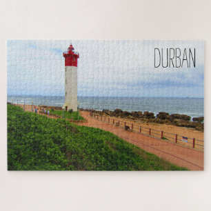 uMhlanga lighthouse green Jigsaw Puzzle