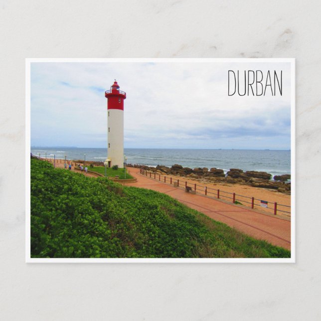 uMhlanga lighthouse green Postcard (Front)