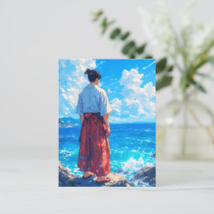 Umibe no Seijaku – Seaside Tranquility Postcard