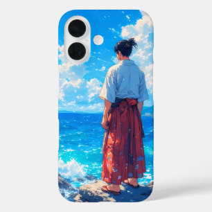 Umibe no Seijaku – Seaside Tranquillity iPhone 16 Case