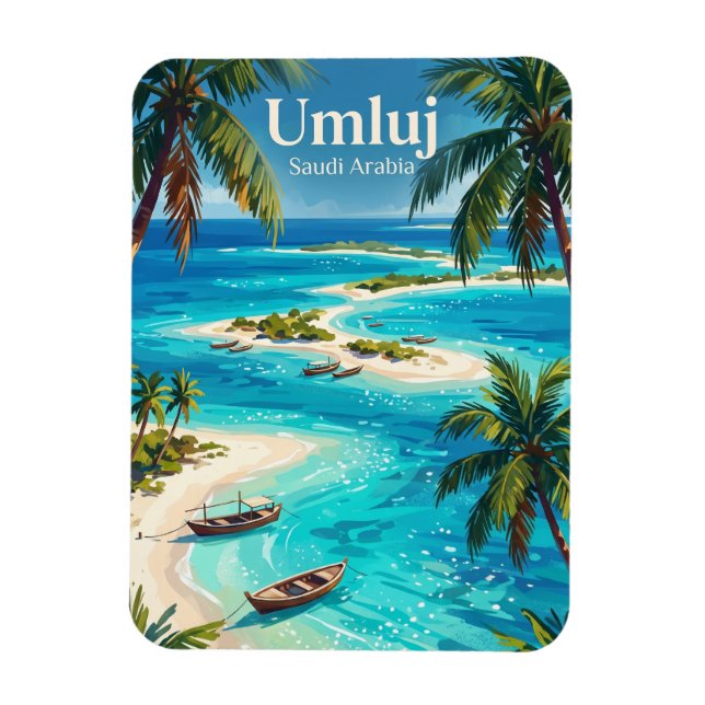Umluj Saudi Arabia Magnet (Vertical)
