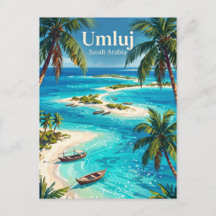 Umluj Saudi Arabia Postcard