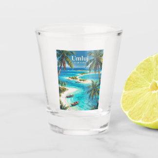 Umluj Saudi Arabia Shot Glass