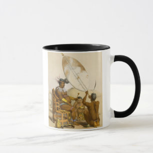 Umpanda the King of the Amazulu, plate 11 from 'Th Mug