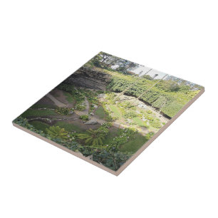 Umpherston Sinkhole Hidden Sanctuary Ceramic Tile