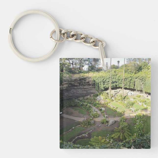Umpherston Sinkhole Hidden Sanctuary Key Ring (Front)