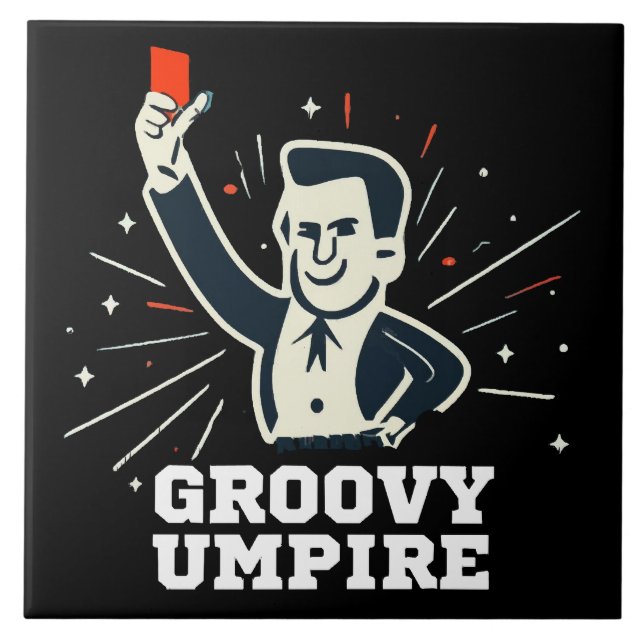 Umpire Ceramic Tile (Front)
