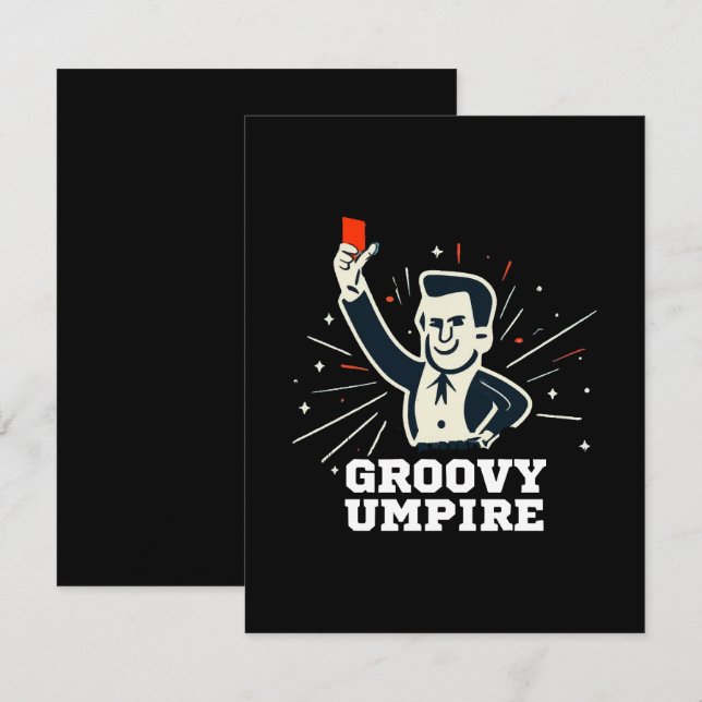 Umpire Enclosure Card (Front/Back)