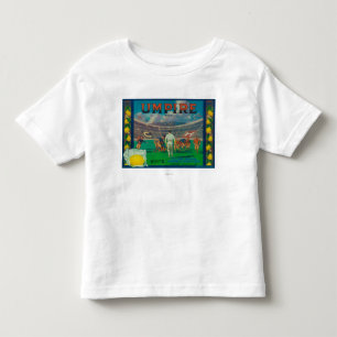 Umpire Lemon LabelClaremont, CA Toddler T-Shirt