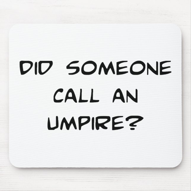 Umpire Mousepad (Front)