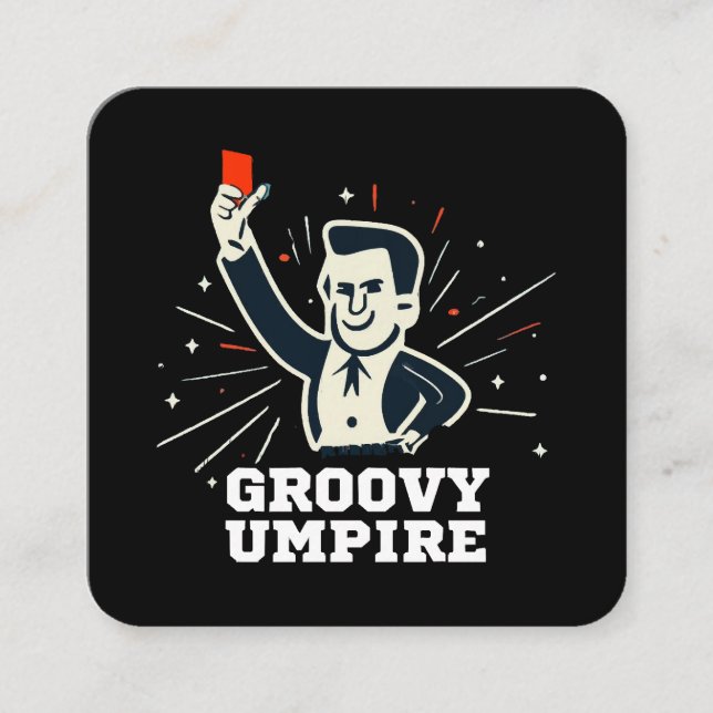 Umpire Square Business Card (Front)
