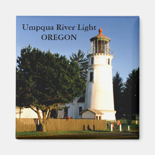 Umpqua River Light, Oregon Magnet