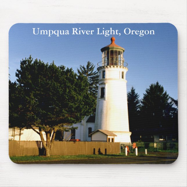 Umpqua River Light, Oregon Mousepad (Front)