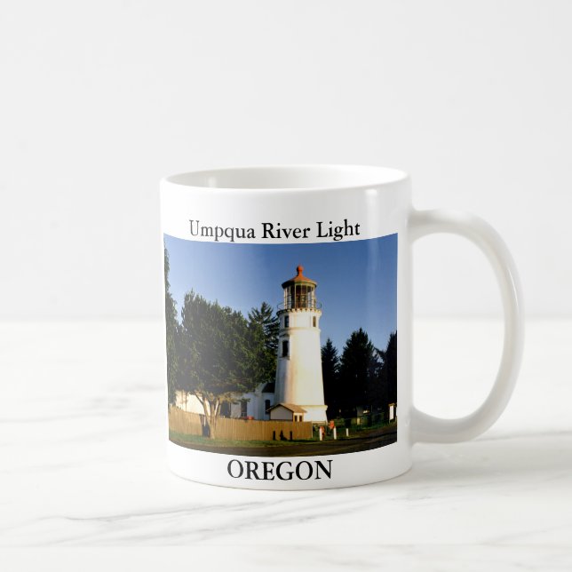 Umpqua River Light, Oregon Mug (Right)