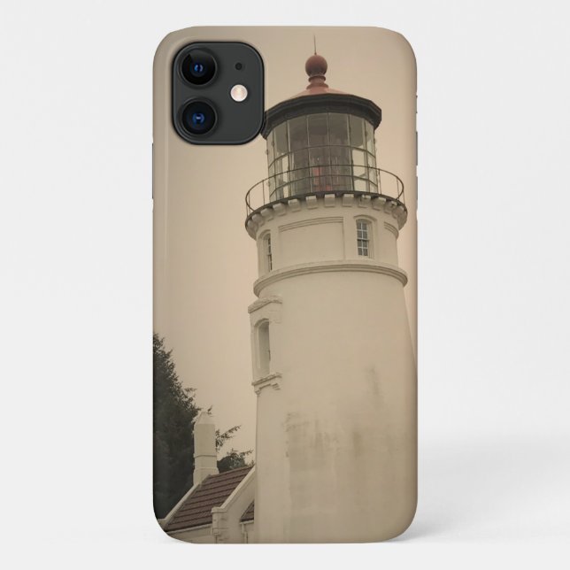 Umpqua River Lighthouse, OR Case-Mate iPhone Case (Back)