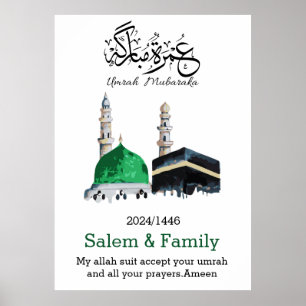 umrah mubarak, عمرة مبارك poster