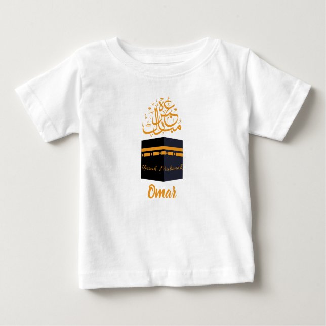 umrah mubarak baby T-Shirt (Front)