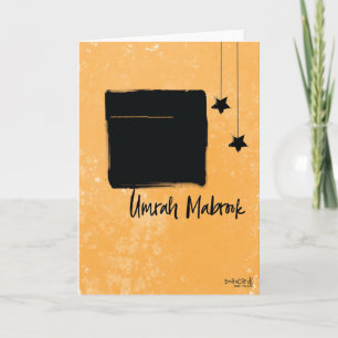 Umrah mubarak card