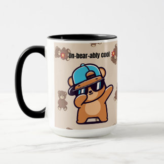 Un-Bear-ably Cool | Cute Bear Coffee Mug