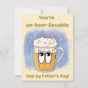 un-beer-lievable - Limited Father's Day Edition RSVP Card