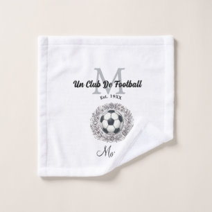 un club de football monogram est, year fifa world wash cloth