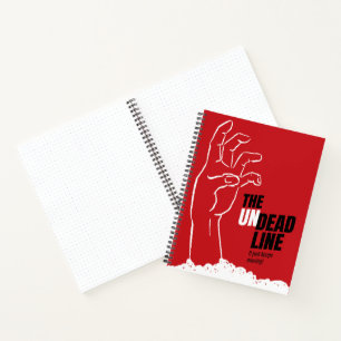 Un-deadline - Vintage horror movie poster Notebook