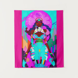 Un felice venerdì nel futuro tapestry