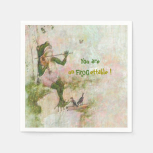 Un Frogettable Napkin