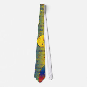 Un Hermano Magnífico Colombia Flag Colours Pop Ar Tie
