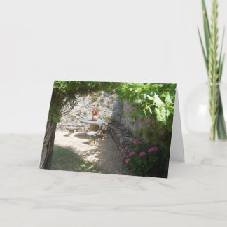 Un jardin à la française holiday card