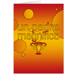 Un Padre Magnífico Spain Flag Colours Pop Art