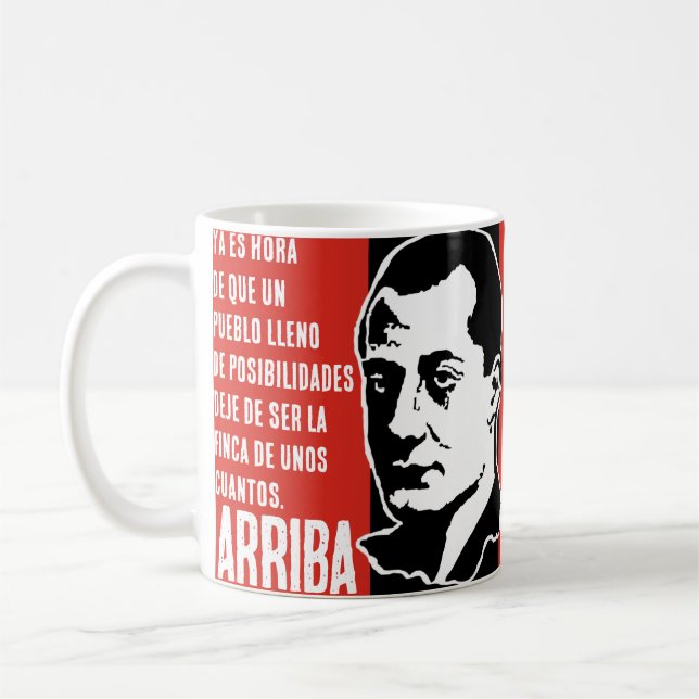 UN PUEBLO LLENO DE POSIBILIDADES COFFEE MUG (Left)