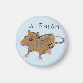 Un Ratón (A Rat) Magnet