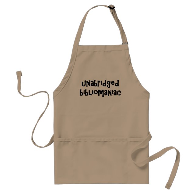 Unabridged Bibliomaniac Standard Apron (Front)