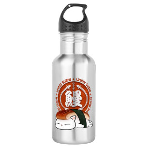 Unagi Eel Sushi Cat 532 Ml Water Bottle