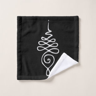 Unalome 3 wash cloth