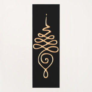 Unalome 4 yoga mat
