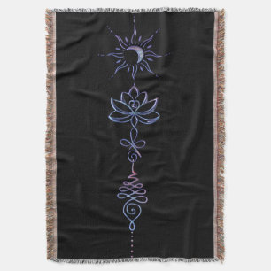 Unalome Group 1 Throw Blanket