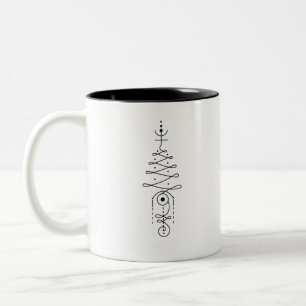 Unalome I Two-Tone Coffee Mug