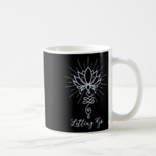 Unalome Symbol Lotus Flower Letting Go Coffee Mug