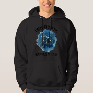 Unapologetic Aquarius Zodiac Constellation Women A Hoodie