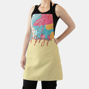 Unapologetic Bold Feminine Statement Apron