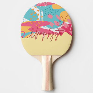 Unapologetic Bold Feminine Statement Ping Pong Paddle