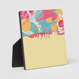 Unapologetic Bold Feminine Statement Plaque
