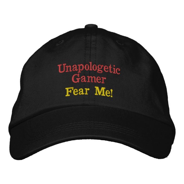 Unapologetic Gamer! Embroidered Hat (Front)