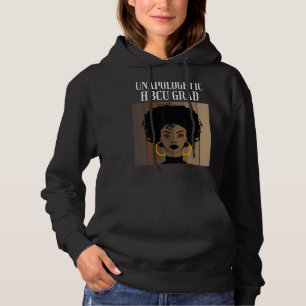 Unapologetic Hbcu Grad Historical Black College Un Hoodie