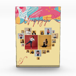 Unapologetic Personalised Feminine Photo Collage Block