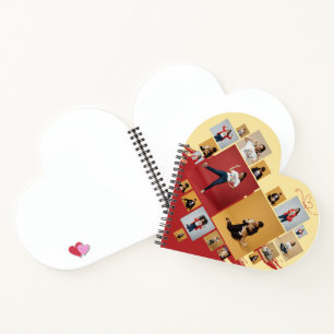 Unapologetic Personalised Feminine Photo Collage  Notebook