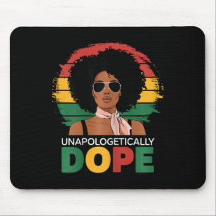 Unapologetically Addictive Black History Month Afr Mouse Pad