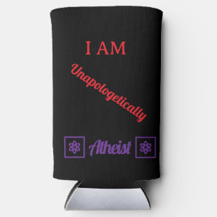 Unapologetically Atheist Seltzer Can Cooler